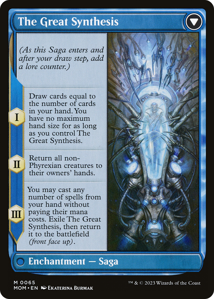 Jin-Gitaxias // The Great Synthesis | March of the Machine #65 [foil]