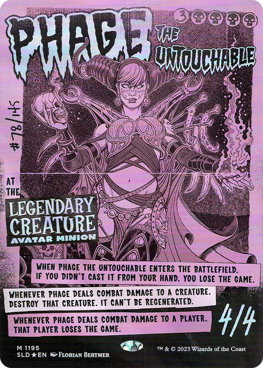 Phage the Untouchable | Secret Lair Drop #1195 [foil]