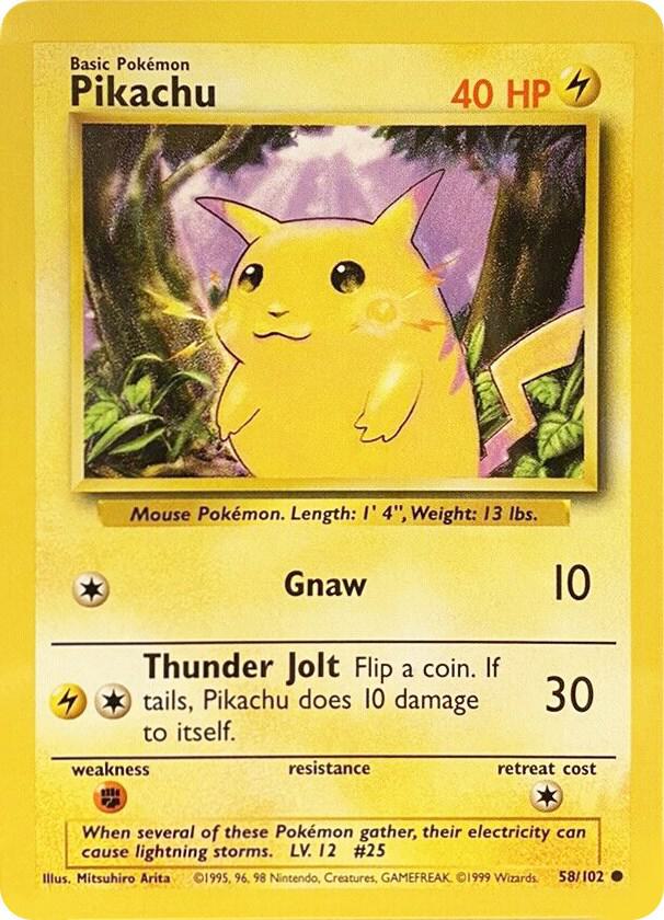 Pikachu | Base Set #058/102