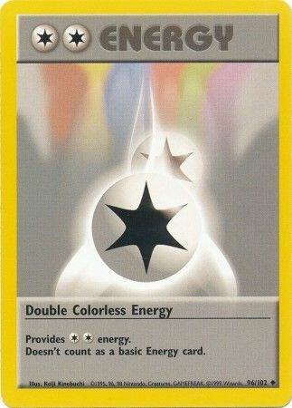 Double Colorless Energy | Base Set #096/102