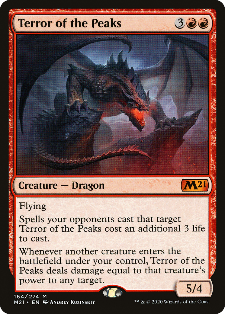 Terror of the Peaks | Core Set 2021 #164
