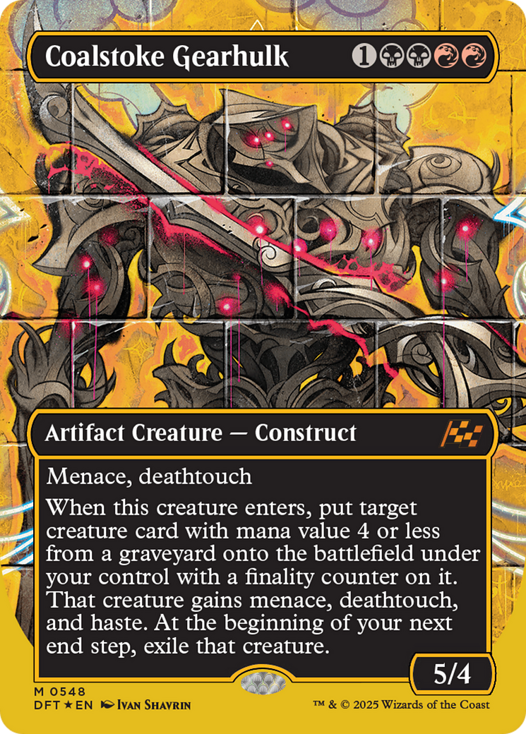 Coalstoke Gearhulk | Aetherdrift #548 [foil]