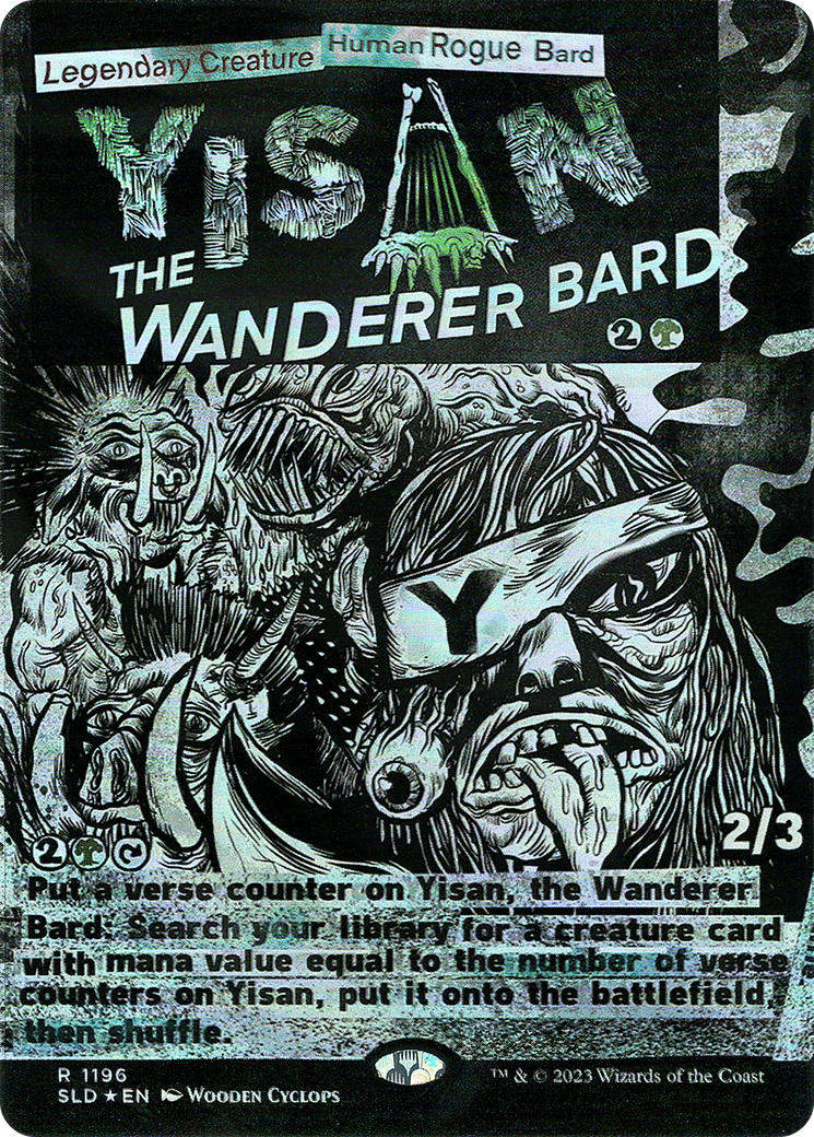 Yisan, the Wanderer Bard | Secret Lair Drop #1196 [foil]