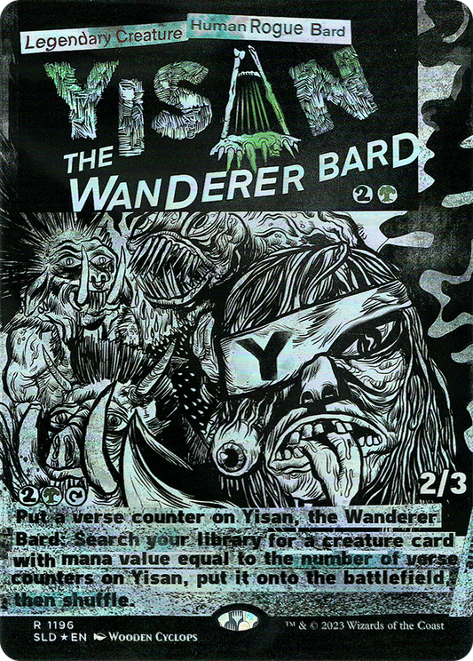 Yisan, the Wanderer Bard | Secret Lair Drop #1196 [foil]