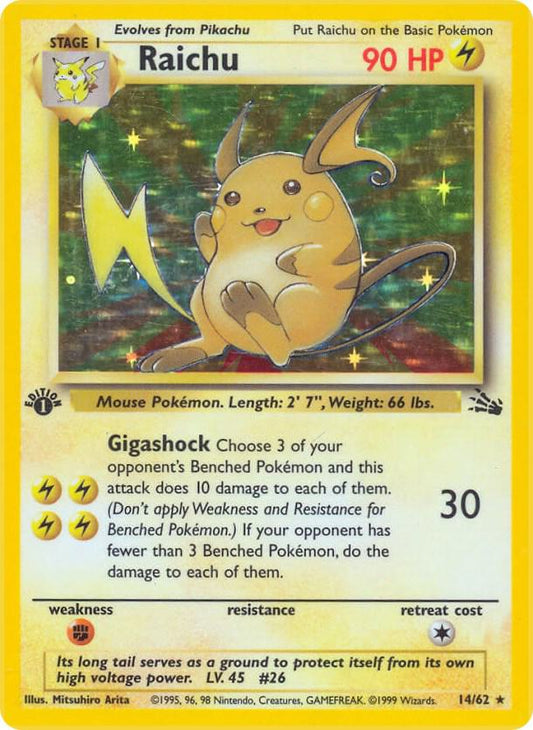 Raichu (14) | Fossil #14/62