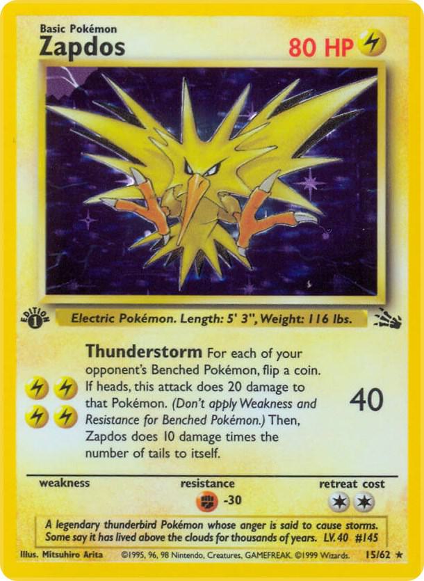 Zapdos (15) | Fossil #15/62