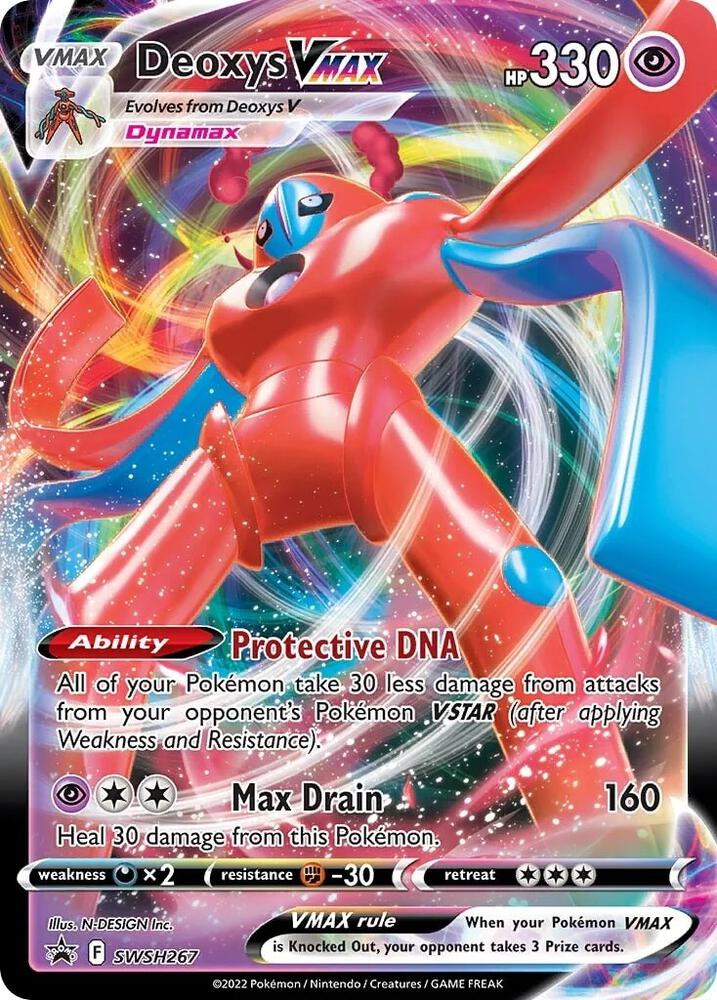 Deoxys VMAX - SWSH267 | SWSH: Sword & Shield Promo Cards #SWSH267