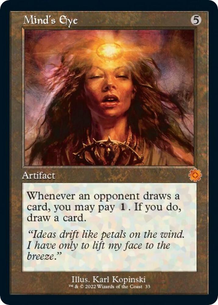 Mind's Eye | The Brothers' War: Retro Frame Artifacts #33