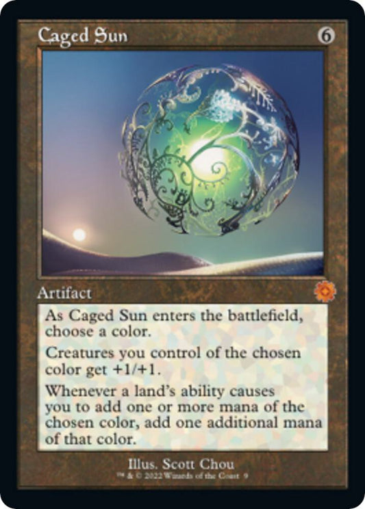 Caged Sun | The Brothers' War: Retro Frame Artifacts #9