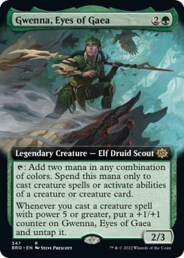 Gwenna, Eyes of Gaea (Extended Art) | The Brothers' War #347