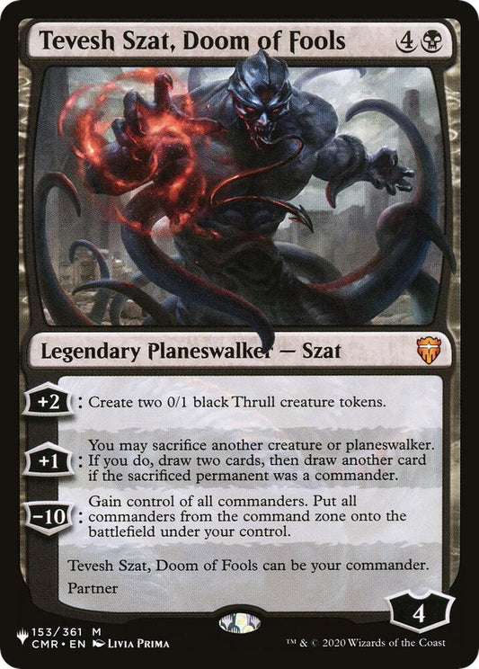 Tevesh Szat, Doom of Fools | The List Reprints #153/361