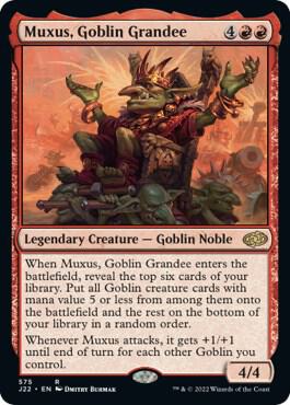 Muxus, Goblin Grandee | Jumpstart 2022 #575