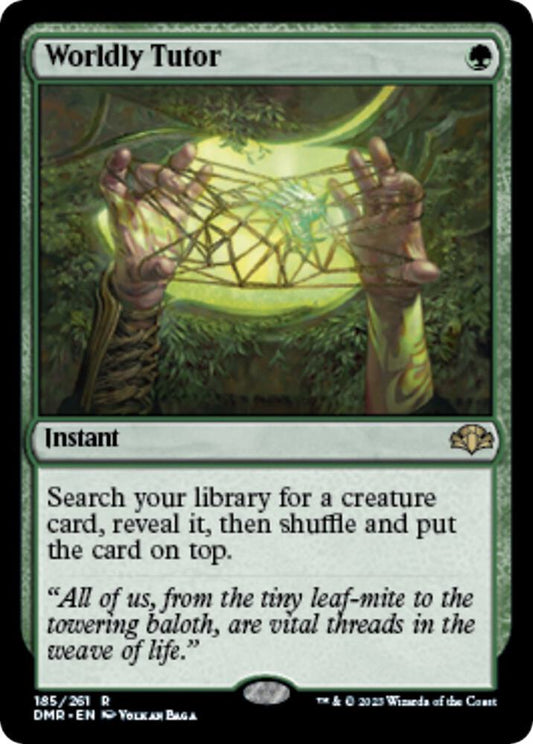 Worldly Tutor | Dominaria Remastered #185