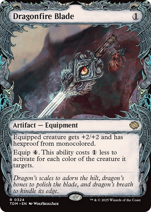 Dragonfire Blade | Tarkir: Dragonstorm #324 [foil]