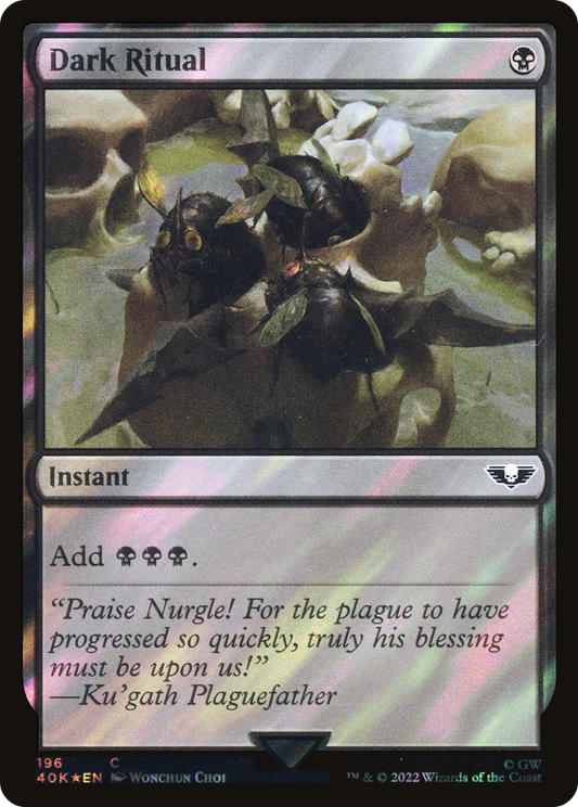 Dark Ritual | Warhammer 40,000 Commander #196s [foil]