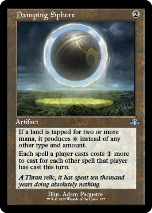 Damping Sphere (Retro Frame) | Dominaria Remastered #377