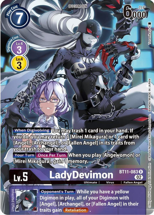 LadyDevimon (Alternate Art) | Dimensional Phase #BT11-083 R