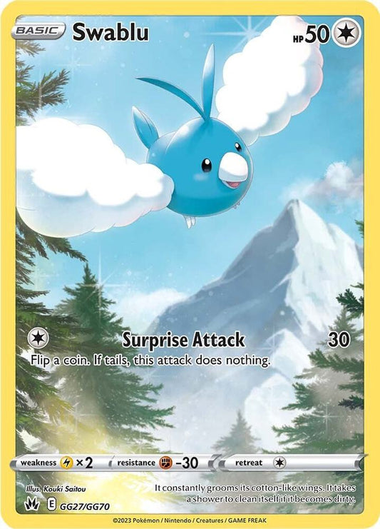 Swablu | SWSH: Crown Zenith: Galarian Gallery #GG27/GG70