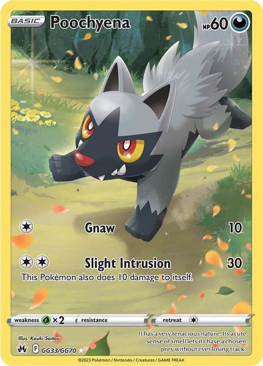Poochyena | SWSH: Crown Zenith: Galarian Gallery #GG33/GG70