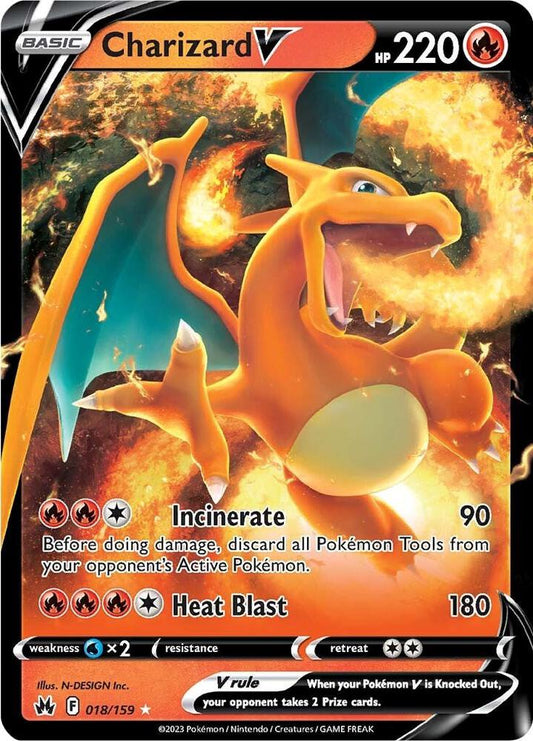 Charizard V | SWSH: Crown Zenith #018/159