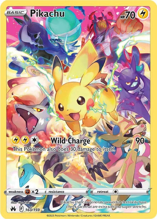 Pikachu (Secret) | SWSH: Crown Zenith #160/159