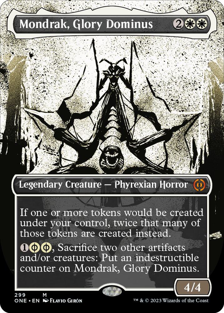Mondrak, Glory Dominus (Showcase) | Phyrexia: All Will Be One #299