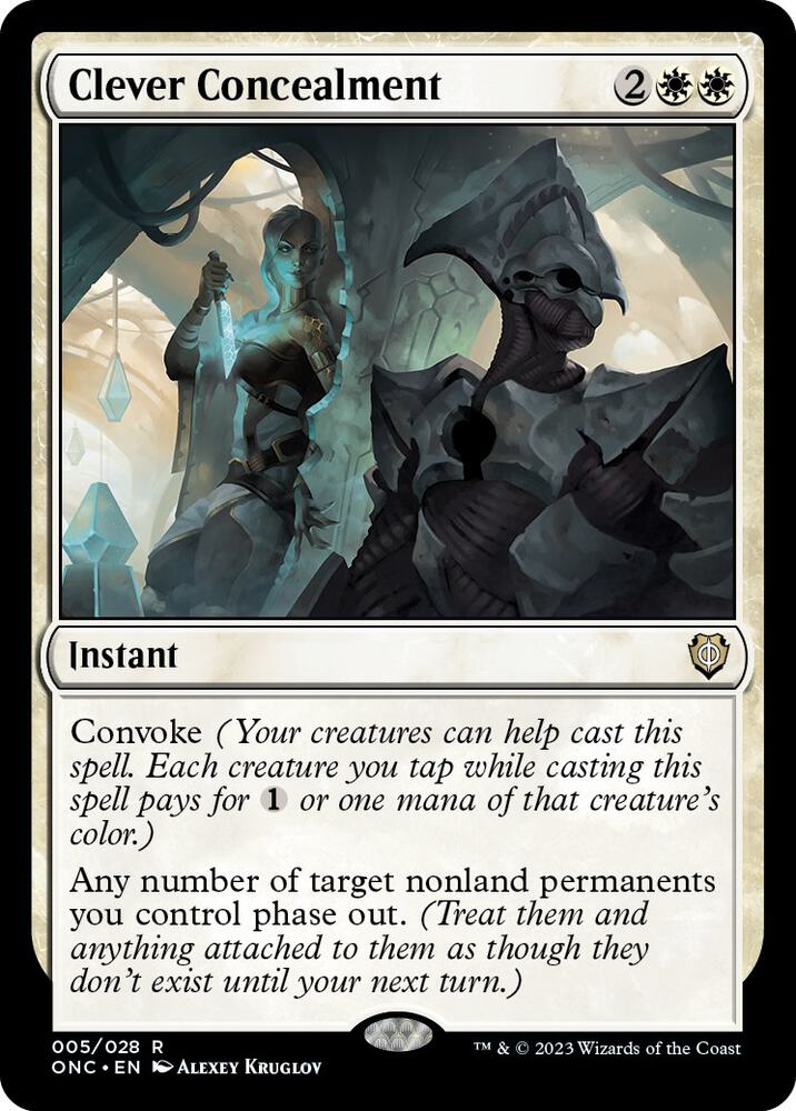 Clever Concealment | Commander: Phyrexia: All Will Be One #5