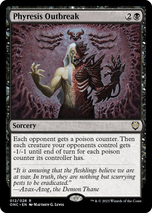 Phyresis Outbreak | Commander: Phyrexia: All Will Be One #12
