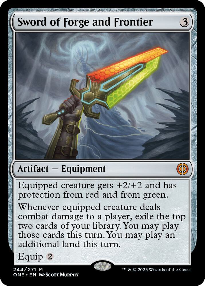 Sword of Forge and Frontier | Phyrexia: All Will Be One #244