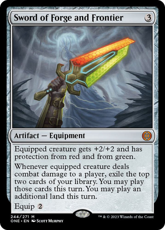 Sword of Forge and Frontier | Phyrexia: All Will Be One #244