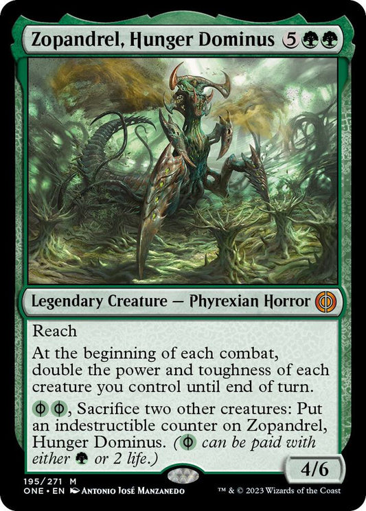 Zopandrel, Hunger Dominus | Phyrexia: All Will Be One #195