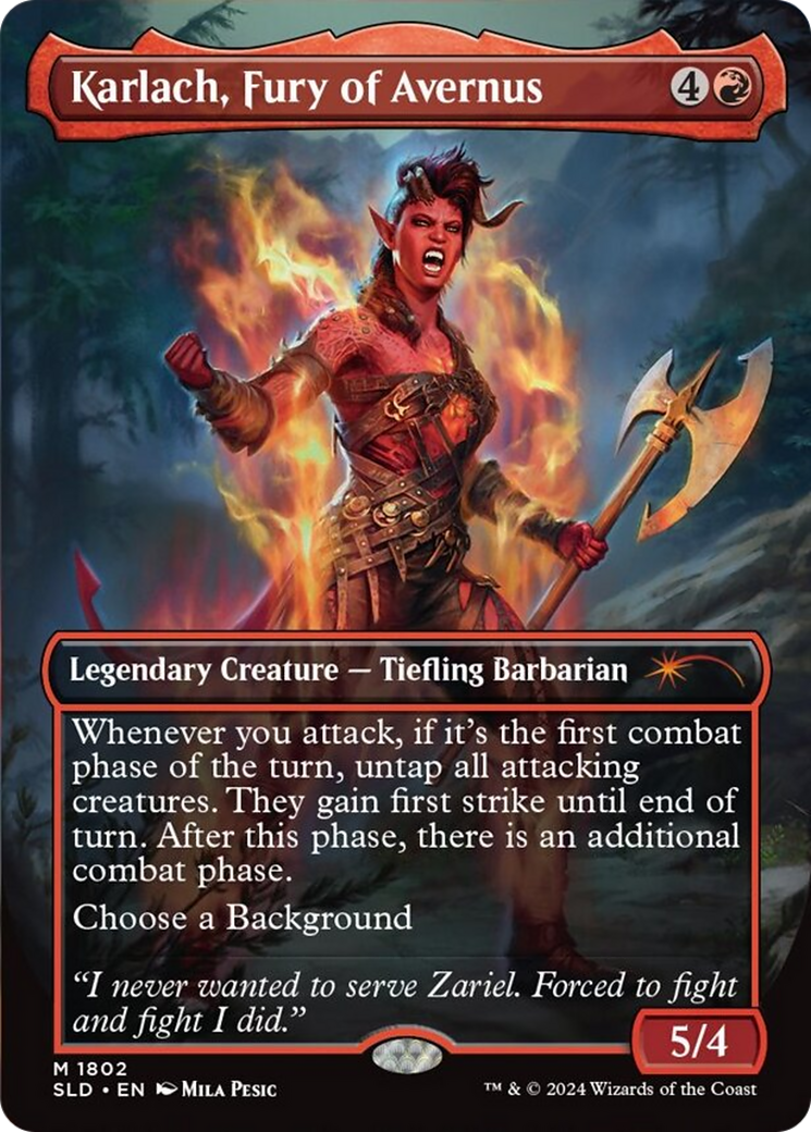 Karlach, Fury of Avernus | Secret Lair Drop #1802