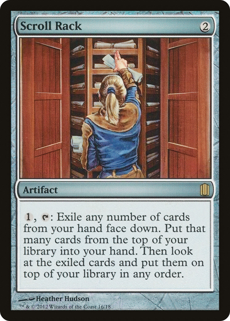 Scroll Rack | Commander's Arsenal #16 [foil]
