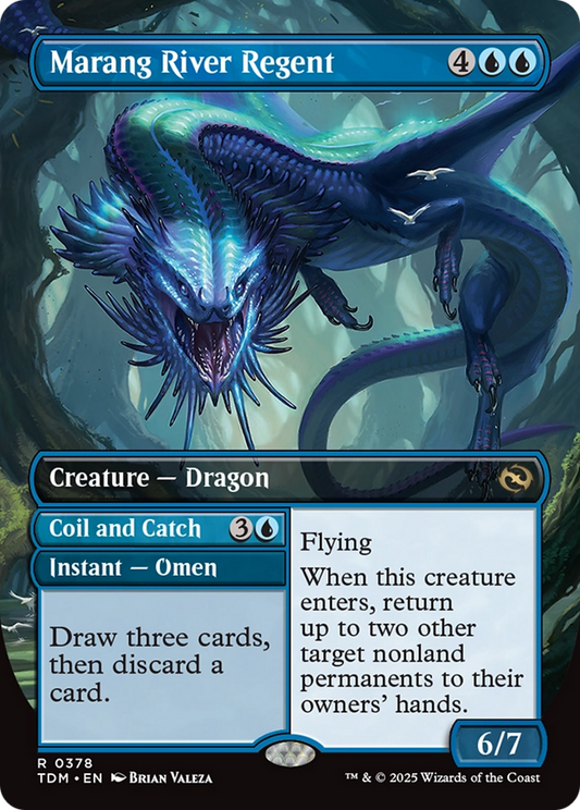 Marang River Regent // Coil and Catch // Marang River Regent | Tarkir: Dragonstorm #378 [foil]
