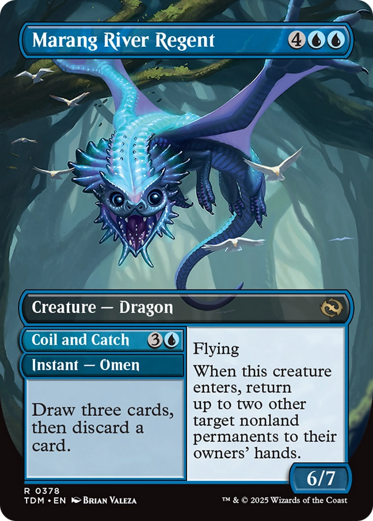 Marang River Regent // Coil and Catch // Marang River Regent | Tarkir: Dragonstorm #378 [foil]