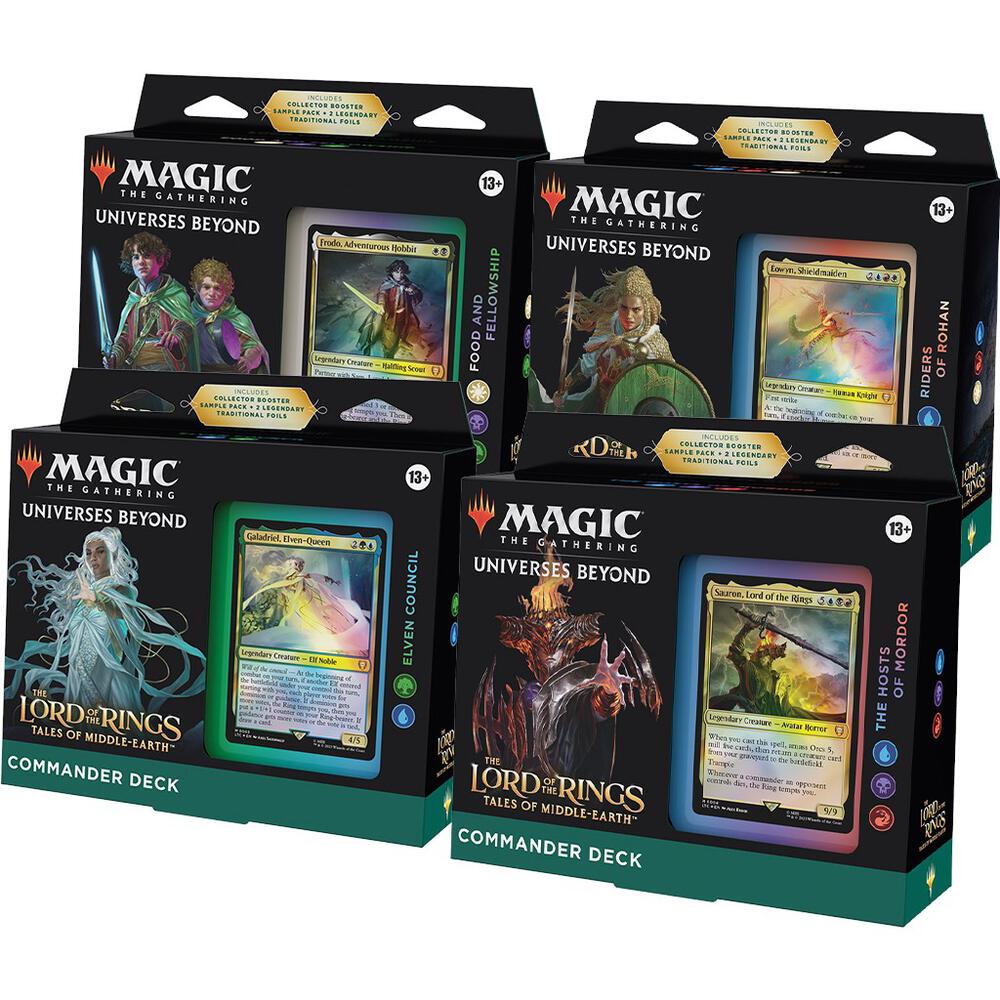 The Lord of the Rings: Tales of Middle-earth Commander Deck