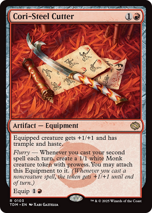 Cori-Steel Cutter | Tarkir: Dragonstorm #103 [foil]