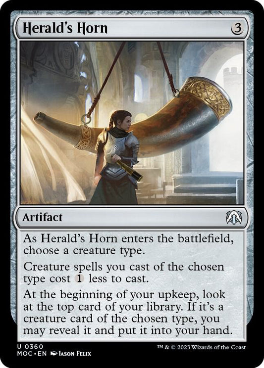 Herald's Horn | Commander: March of the Machine #360