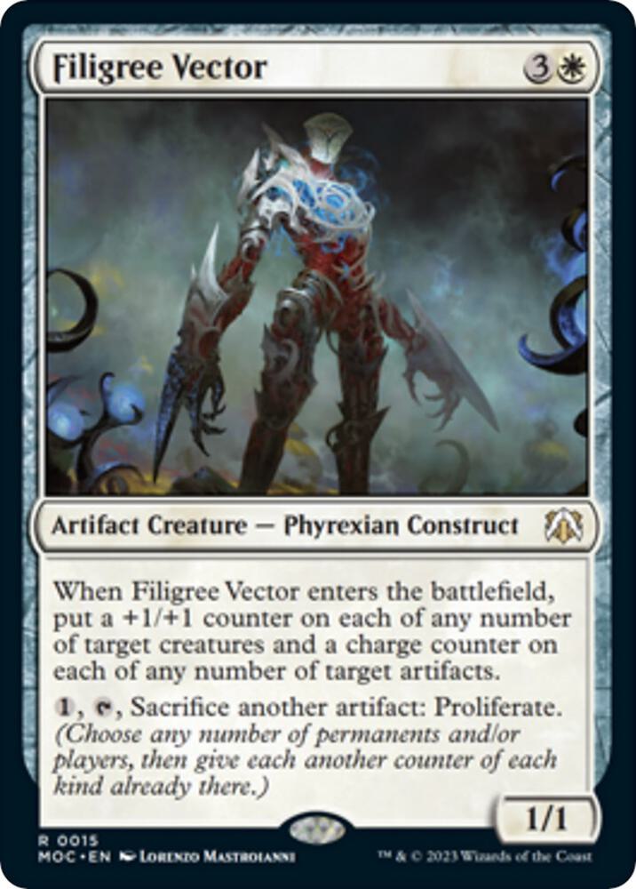 Filigree Vector | Commander: March of the Machine #15