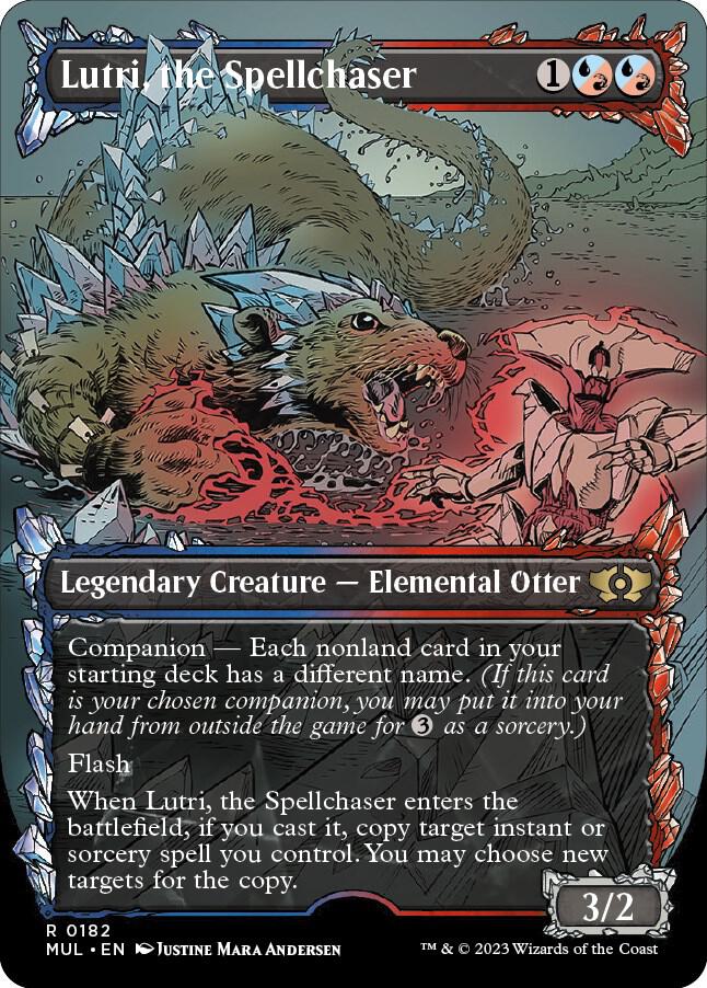 Lutri, the Spellchaser (Halo Foil) | March of the Machine: Multiverse Legends #182