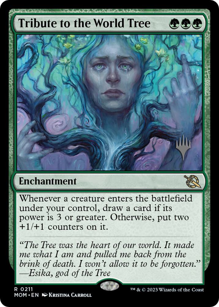 Tribute to the World Tree | Promo Pack: March of the Machine #211