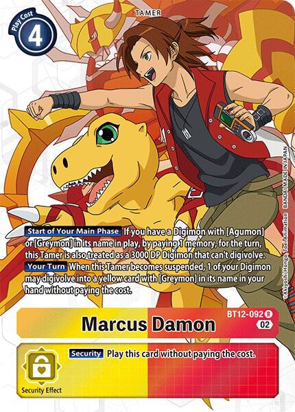 Marcus Damon (Alternate Art) | Across Time #BT12-092 R