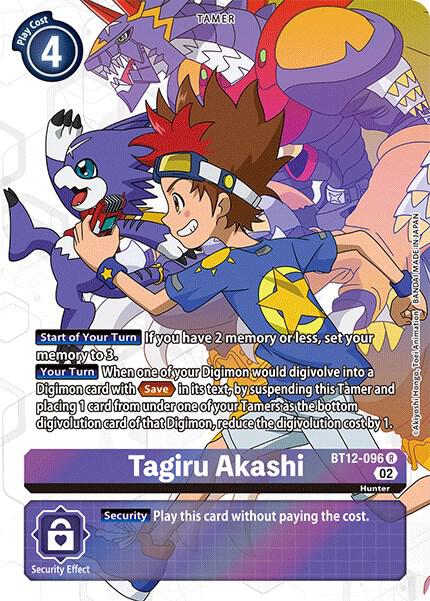 Tagiru Akashi (Alternate Art) | Across Time #BT12-096 R