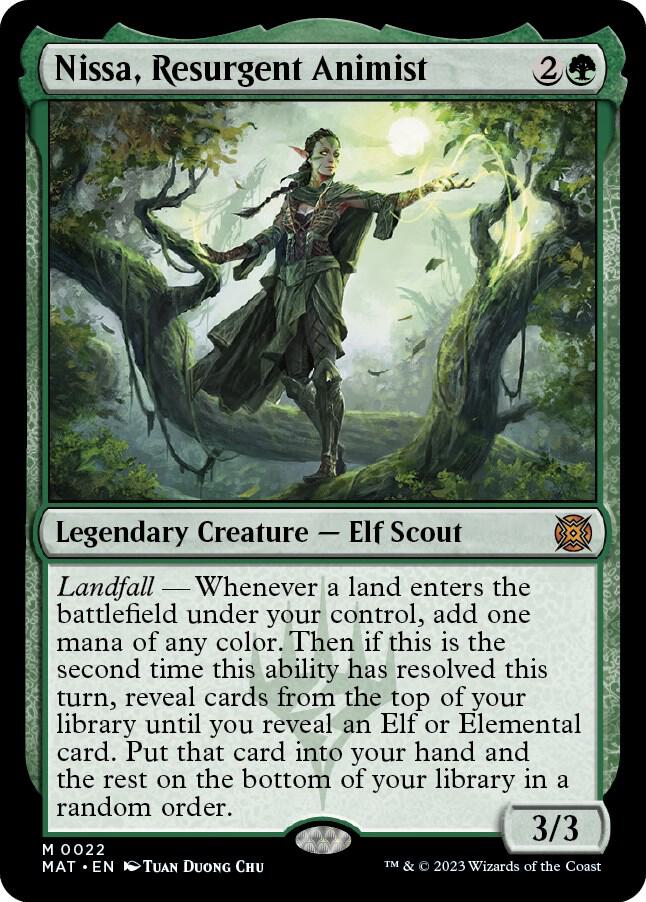 Nissa, Resurgent Animist | March of the Machine: The Aftermath #22