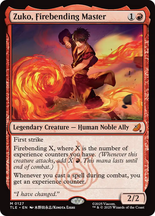 Zuko, Firebending Master | Avatar: The Last Airbender Eternal #127