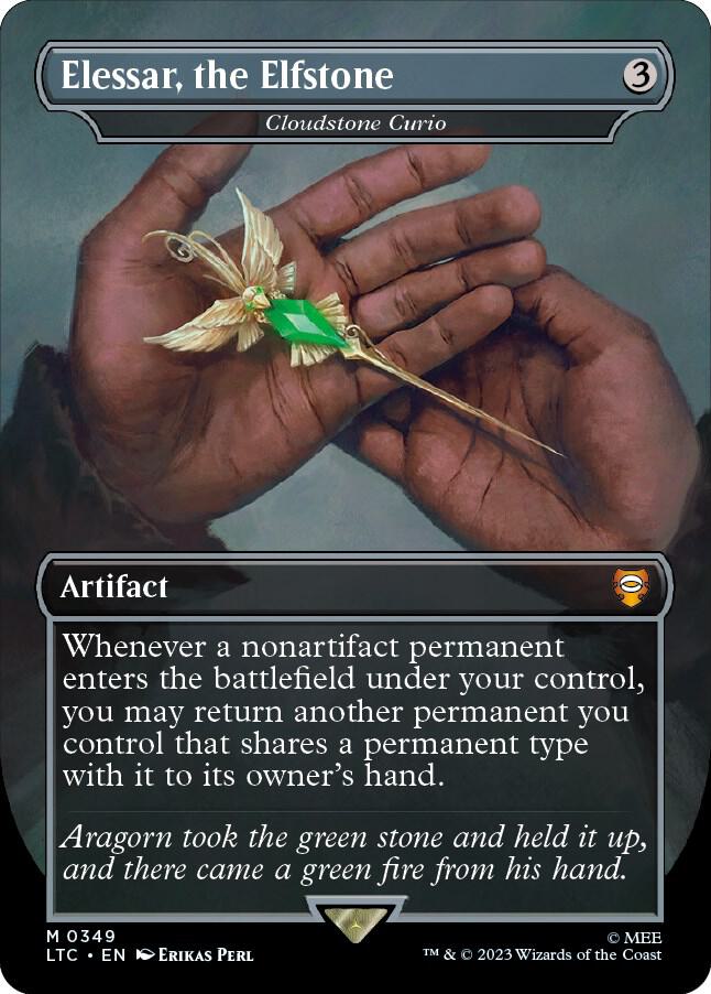 Elessar, the Elfstone - Cloudstone Curio | Commander: The Lord of the Rings: Tales of Middle-earth #349
