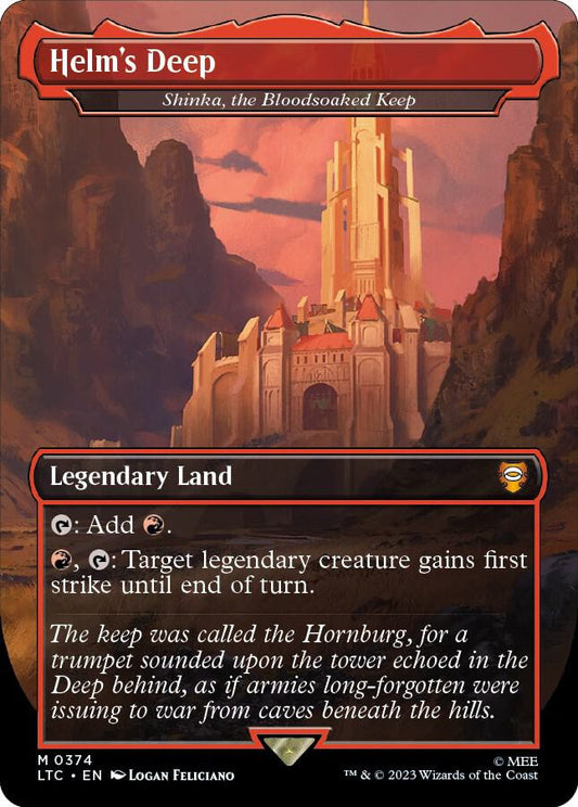 Helm's Deep - Shinka, the Bloodsoaked Keep | Commander: The Lord of the Rings: Tales of Middle-earth #374