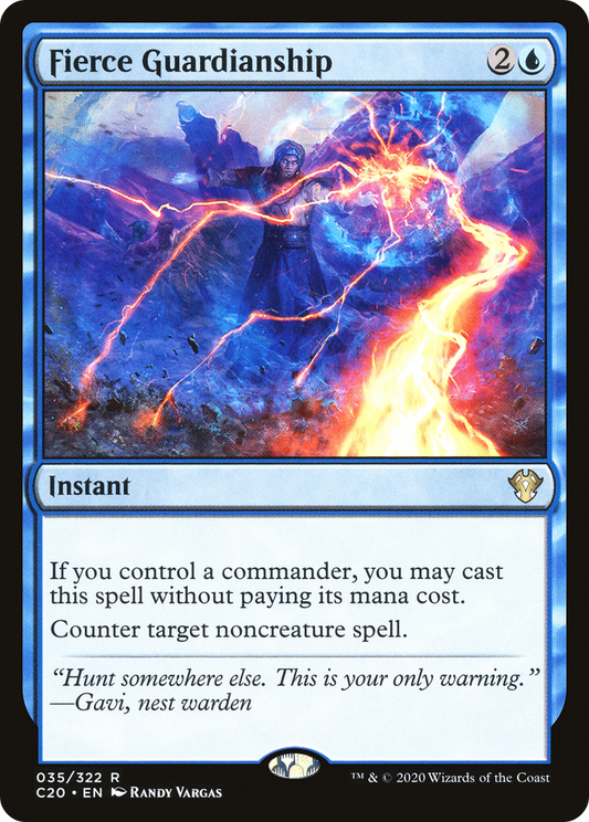 Fierce Guardianship | Commander 2020 #35