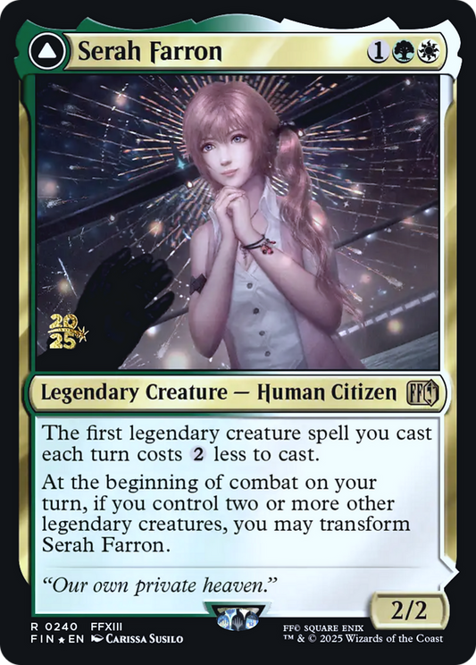 Serah Farron // Crystallized Serah | Final Fantasy Promos #240s [foil]