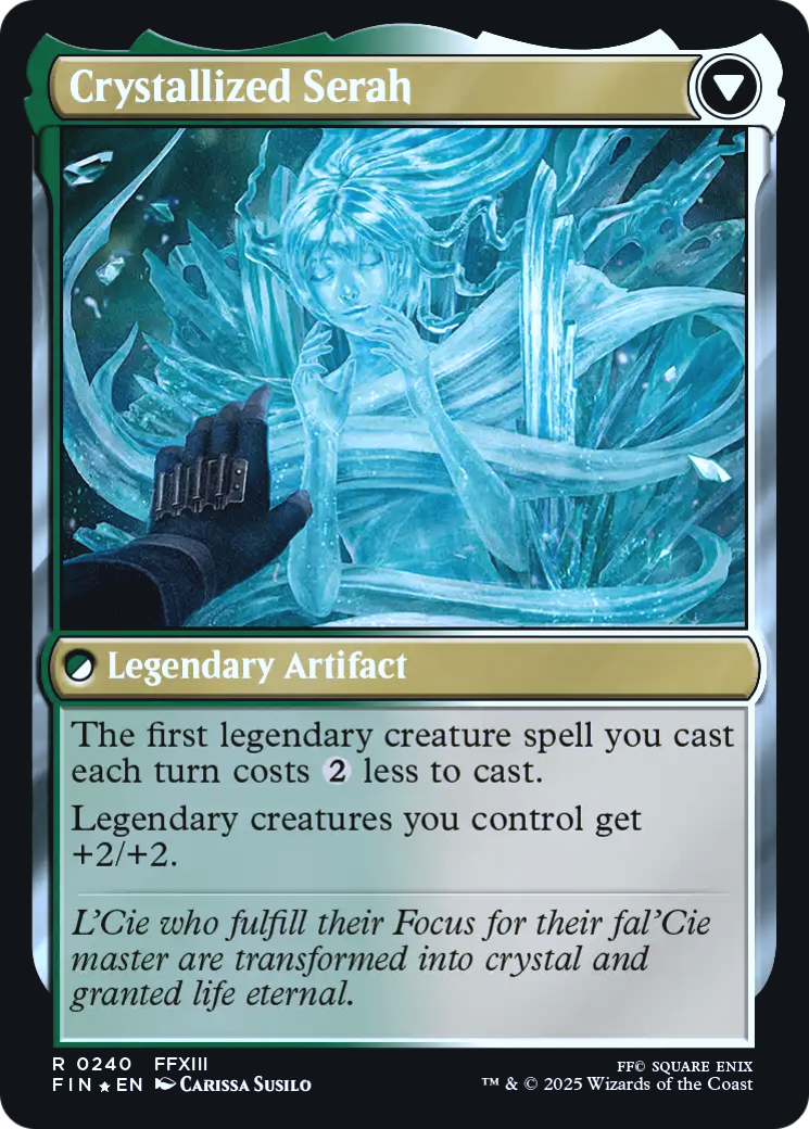 Serah Farron // Crystallized Serah | Final Fantasy Promos #240s [foil]